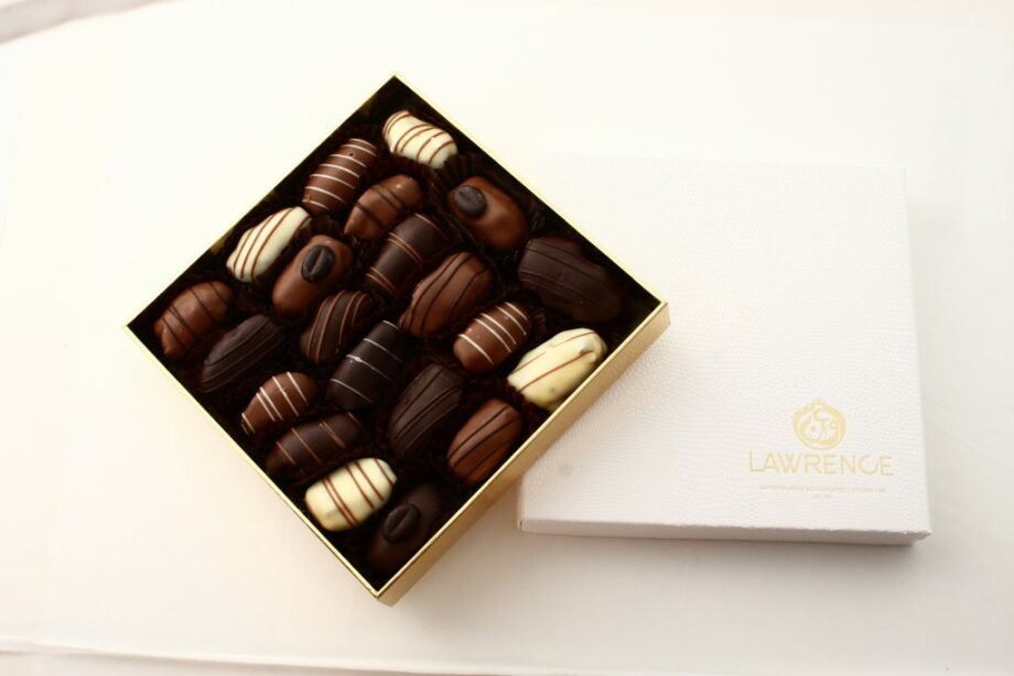écrin peau de serpent chocolat