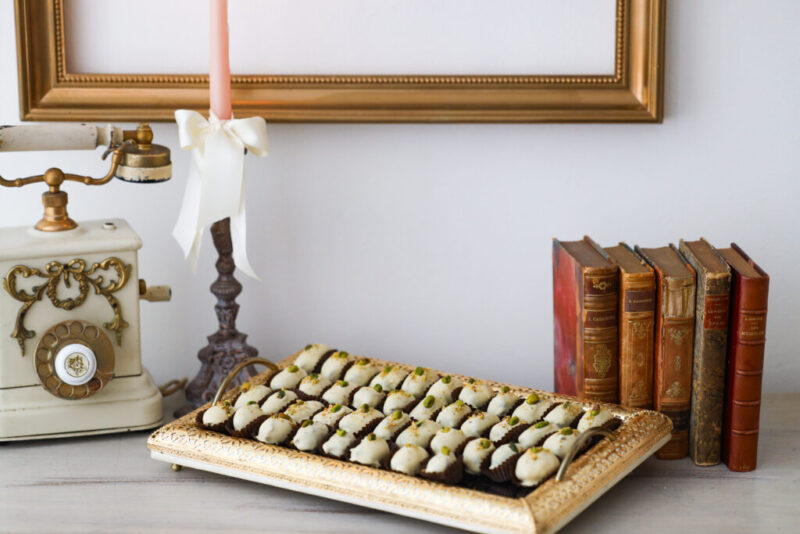 Dattes fourrées et chocolatées en vrac